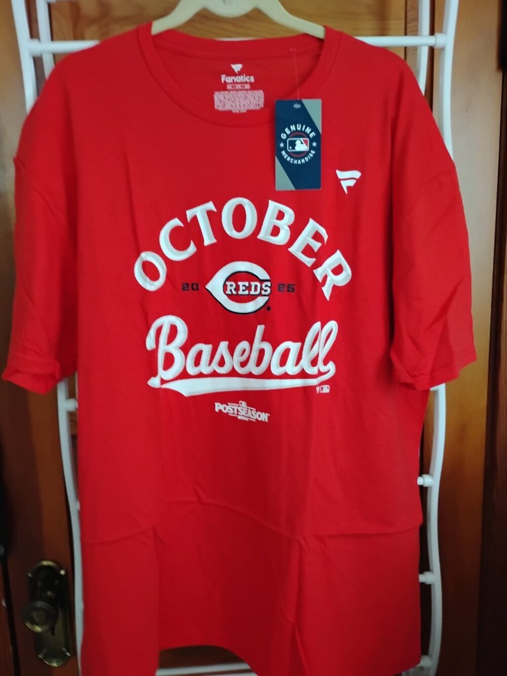 Reds Postseason 2025 2xl tee